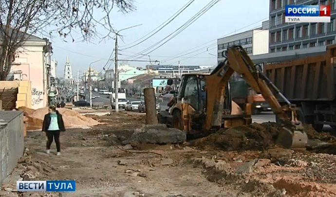 Когда отремонтируют тротуар на проспекте Ленина в Туле?