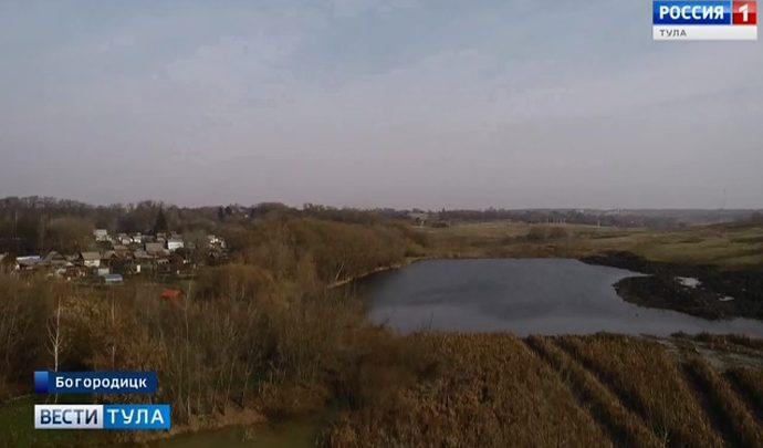 Пруд в Богородицке станет таким, как при графе Бобринском
