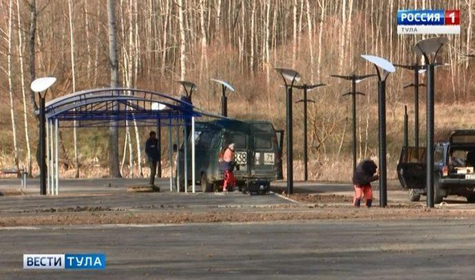 В посёлке Арсеньево появился парк отдыха