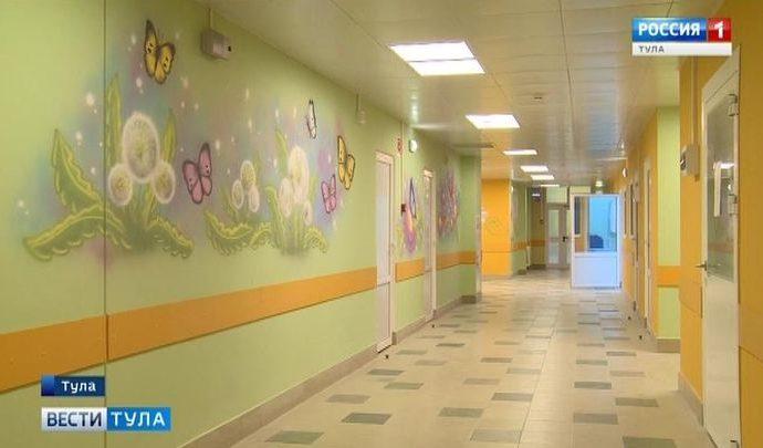В Туле достроен новый корпус детской областной больницы