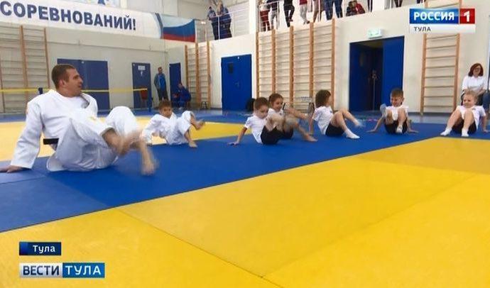 Тула вошла в пилотный проект по дзюдо для дошкольников