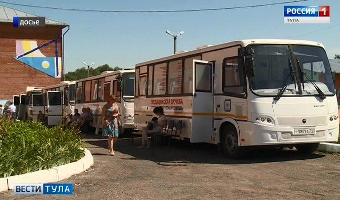 Больницы Тульской области получат четыре новых передвижных медицинских комплекса Больницы Тульской области получат четыре новых передвижных медицинских комплекса