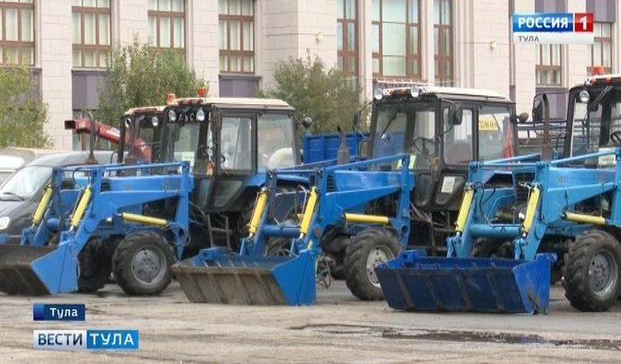 Тульские парки получили новую спецтехнику