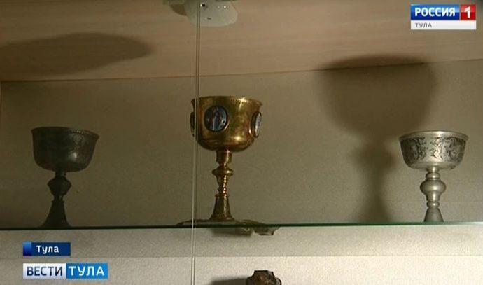 В доме-музее Вересаева открылась выставка церковной утвари