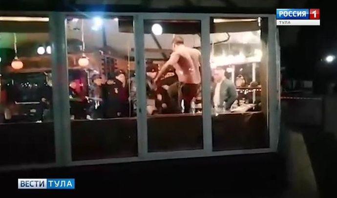 В отношении дебошира из тульского кафе возбуждено уголовное дело