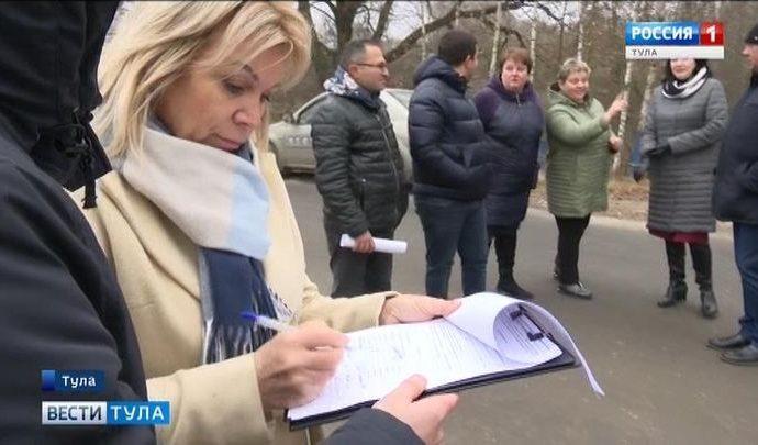 В деревне Волоть Большой Тулы появилась дорога