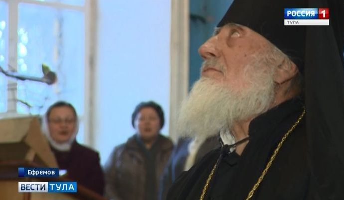 Благодаря отцу Герману возрождено семь ефремовских храмов