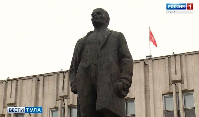 В Туле памятник Ленину 36 лет назад устанавливали с приключениями