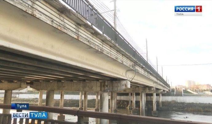 В Туле продолжаются работы по реконструкции мостов