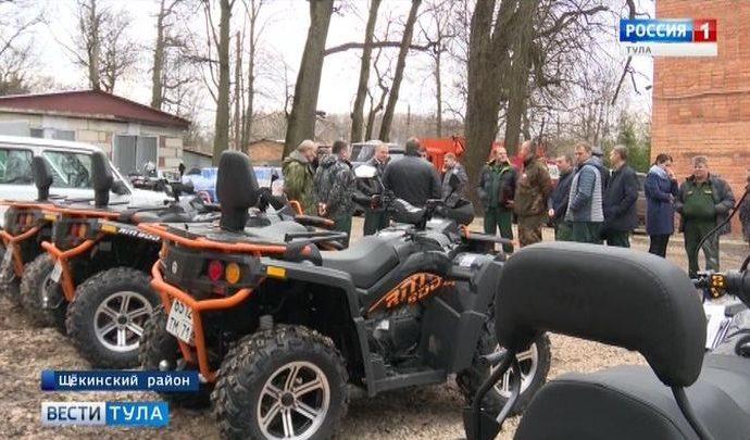 У сотрудников тульского охотнадзора появилась новая техника