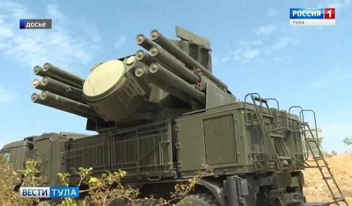 Тульский "Панцирь-С" перебросили на север Сирии для защиты вертолетов ВКС