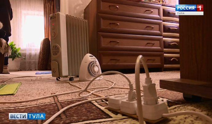В Тульской области участились случаи пожаров из-за отопительных приборов