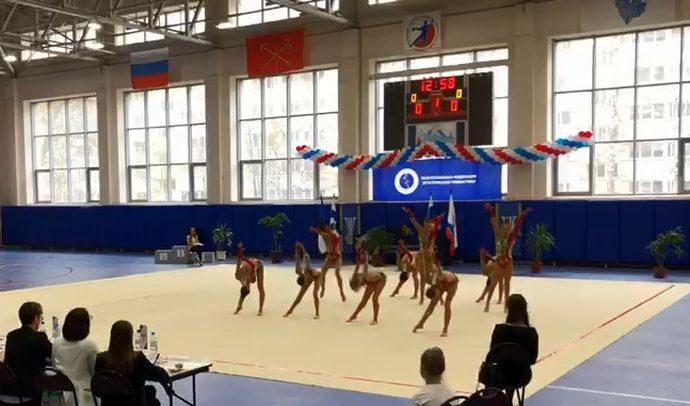 Гимнастки «Роксета» завоевали полный комплект медалей турнира «Невские звёзды»
