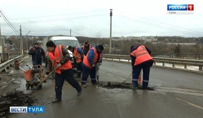 Обслуживанием мостов в Туле занялась спецбригада