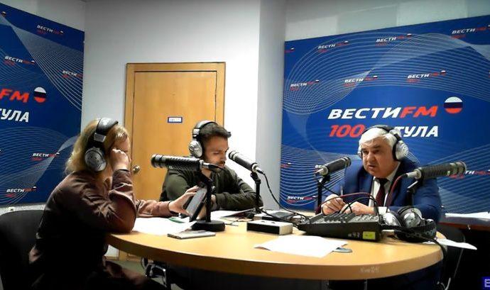 Директор Тульского филиала  «РЭУ им. Г. В. Плеханова» Николай Калинин. 02.12.2019