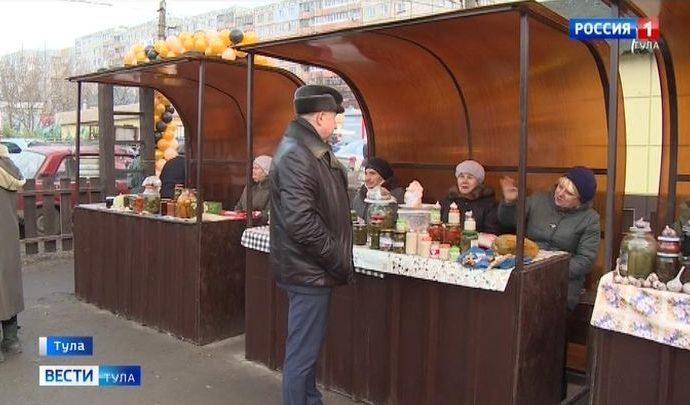 В Туле оборудуют бесплатные торговые места для торговли домашними продуктами