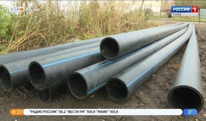 В Донском прокладывают новый водовод