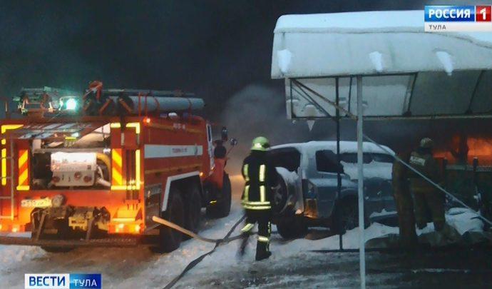 В Первомайском сгорел жилой дом