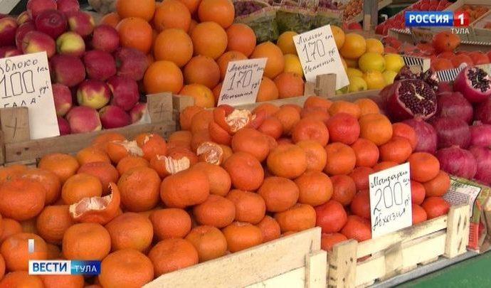 В Туле обнаружены апельсины с пестицидами