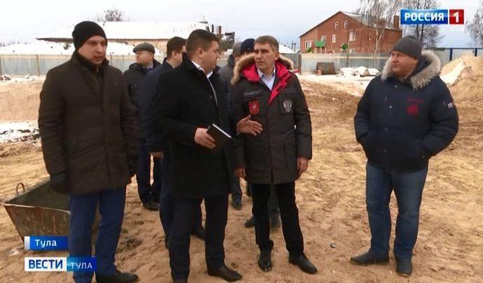В Туле возводят несколько детских садов и школу