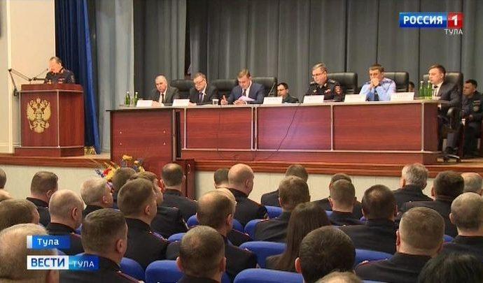 В Туле обсудили преступность и методы борьбы с ней