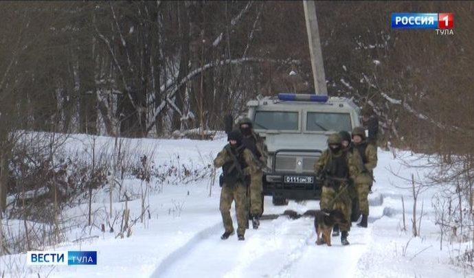 Бойцы тульских спецподразделений отработали ликвидацию вооруженного бандформирования