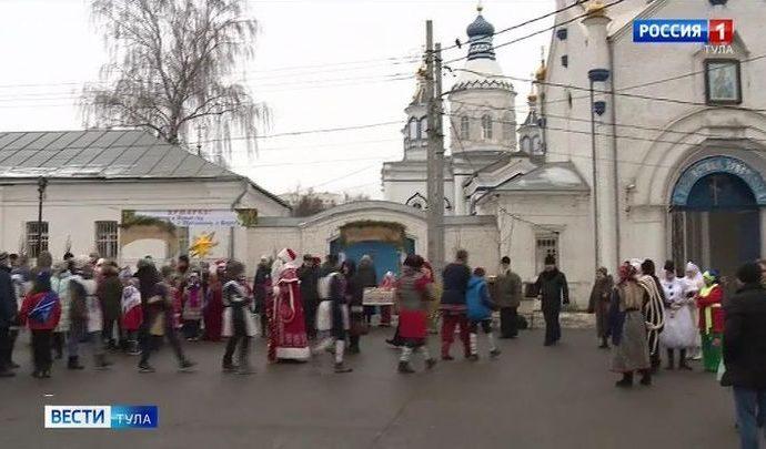 В Богородичном Щегловском мужском монастыре впервые прошла рождественская ярмарка