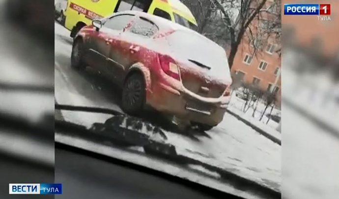В Туле три пешехода угодили под колёса иномарки