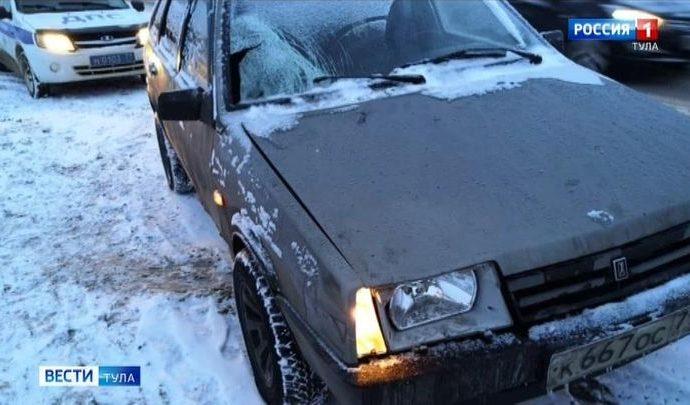 В Киреевском районе отечественная легковушка сбила пешехода