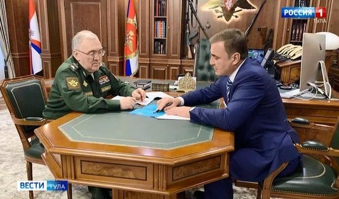 Алексей Дюмин провёл ряд рабочих встреч в Москве