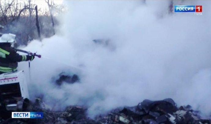 В Тульской области два человека погибли в пожарах