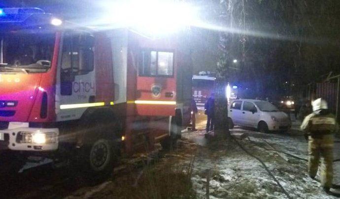 В Туле пожарные спасли трех человек
