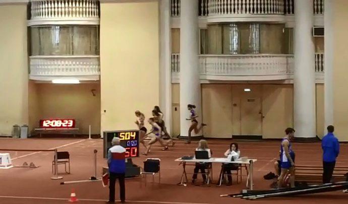 Тульской легкоатлетке не оказалось равных в беге с препятствиями