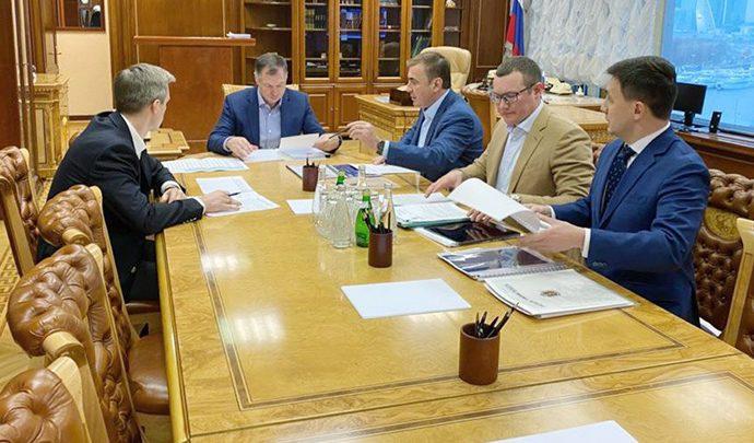 Алексей Дюмин встретился с зампредседателя правительства РФ