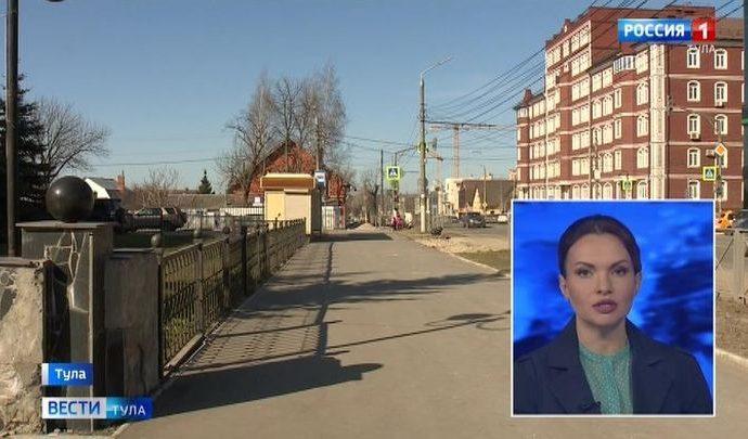 Зачем перекладывают хороший асфальт на тротуарах Тулы?