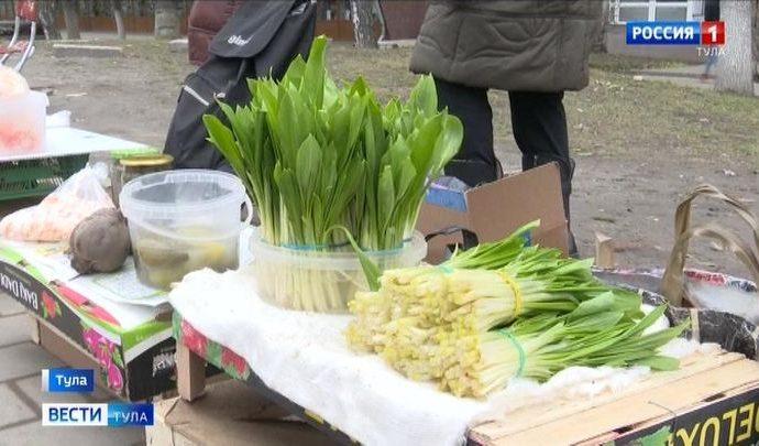 В Туле начался сезон черемши