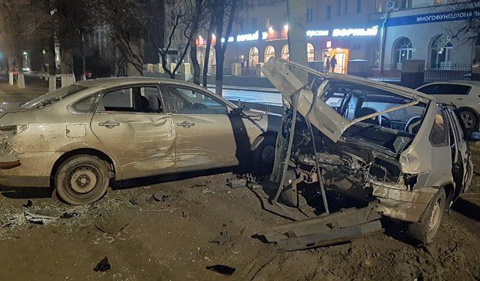 В Туле произошло массовое ДТП с участием машины каршеринга