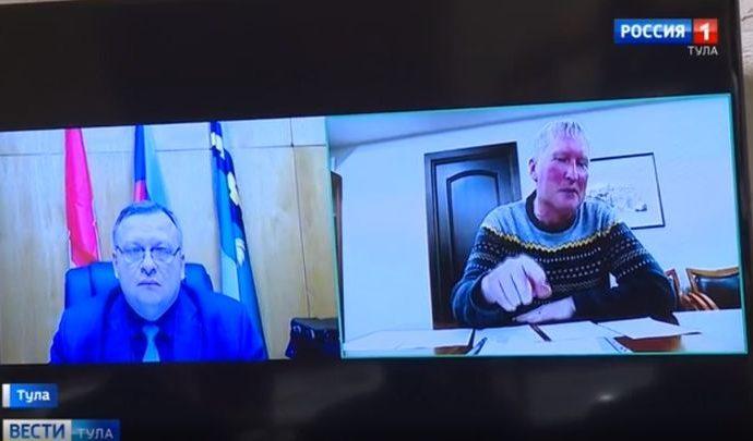 Житель чернского села рассказал губернатору о перевозке заболевших в корыте