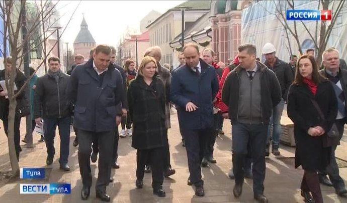 Министр культуры России посетила Тулу с рабочим визитом