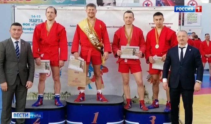Представители Тульской области завоевали две медали на чемпионате России по самбо