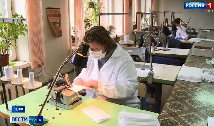 Тульские оружейники освоили выпуск защитных масок