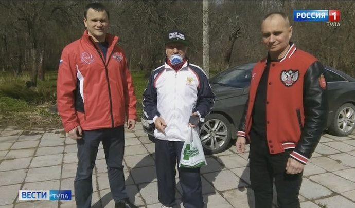 Федерация бокса Тульской области обеспечила своих ветеранов масками и антисептиками