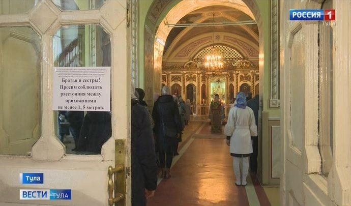 Православные верующие отмечают Благовещение