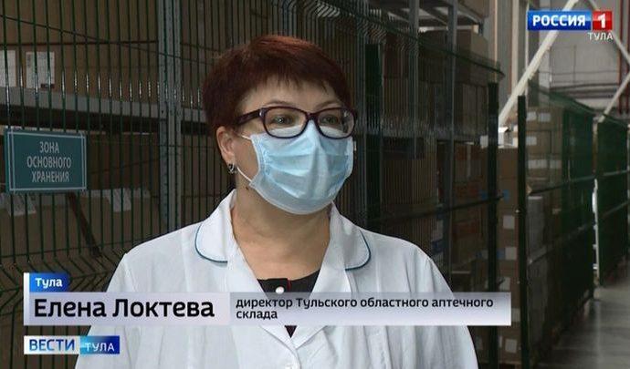 В Тулу завезли перчатки для медработников