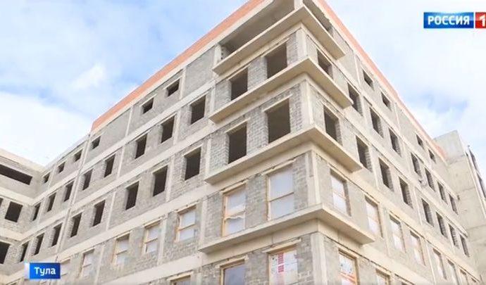 Коронавирус не остановил строителей перинатального центра в Туле