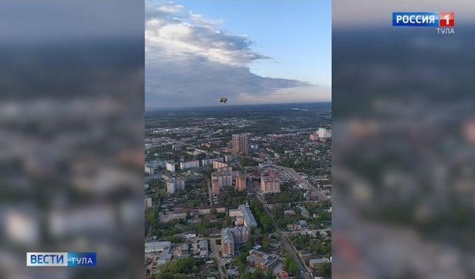 Федерация воздухоплавательного спорта поздравила туляков с Днём Победы