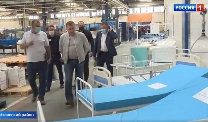 Узловские предприятия нарастят производство масок и медоборудования