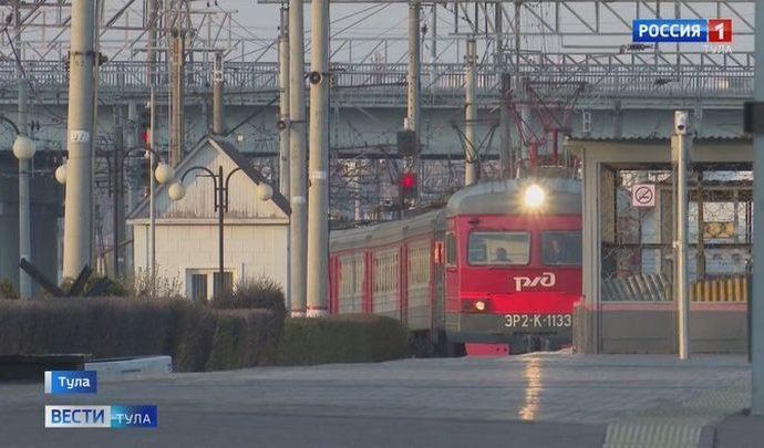 Поезда до Калуги из Тульской области будут курсировать только с 1 по 6 января