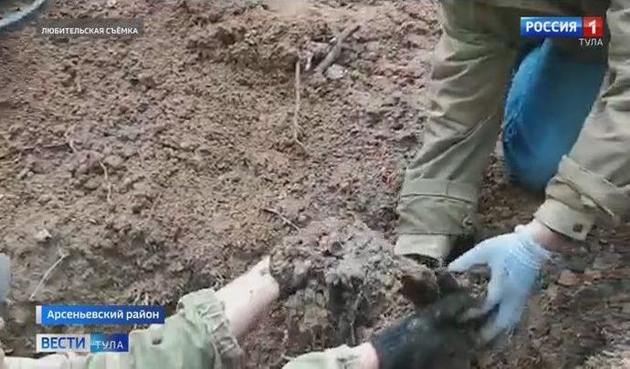 Тульские поисковики установили имена еще 14 воинов Красной Армии