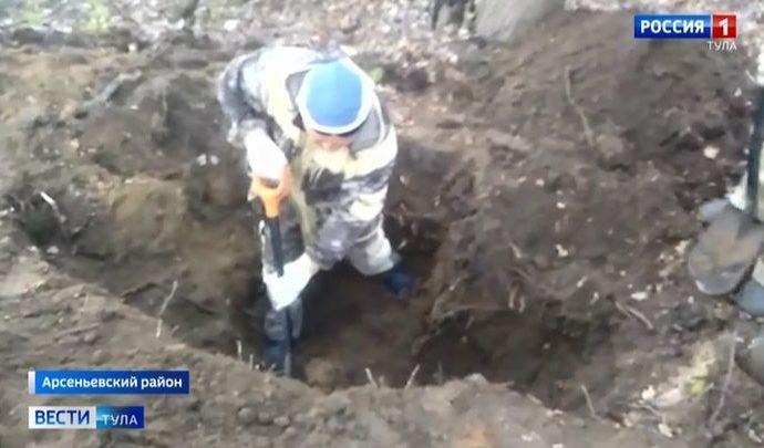 Поисковики обнаружили останки 23-х бойцов в Арсеньевском районе